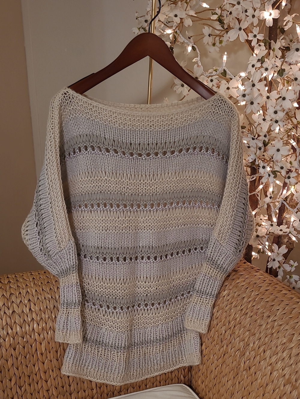 Beautiful Boston Proper Boat Neck Sweater